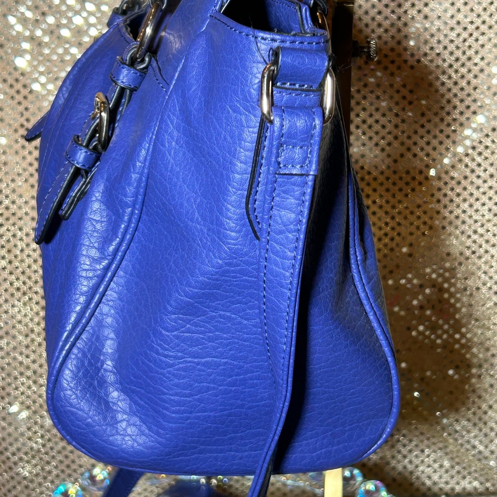 Juicy Couture Blue Crossbody Bag Approx. 15” x 10” x 4.5” - Picture 3 of 17